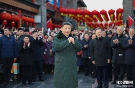 习近平春节前夕在天津看望慰问基层干部群众